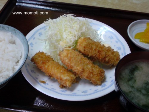 イカフライ定食